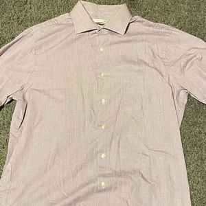 Long sleeve purple dress shirt